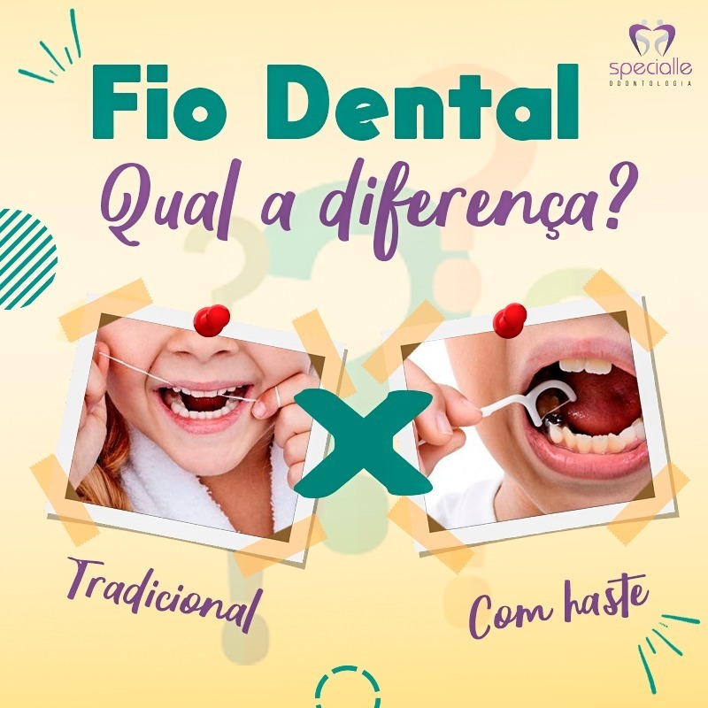 FIO DENTAL. QUAL A DIFERENÇA?