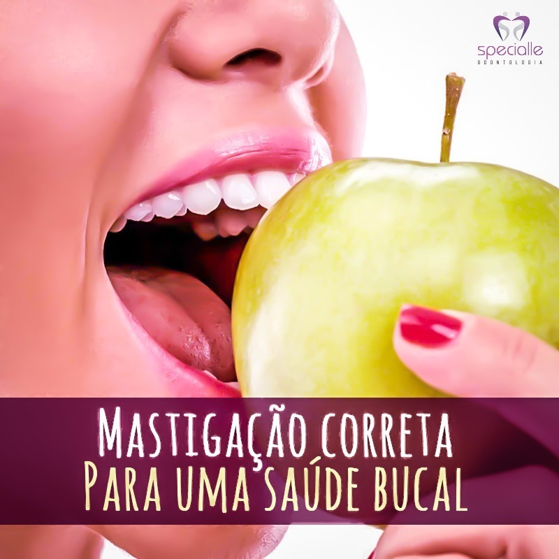 Mastigação correta para uma saúde bucal
